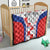 Custom Croatia Checkerboard Quilt Simple Style