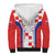 Custom Croatia Checkerboard Sherpa Hoodie Simple Style