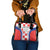 Custom Croatia Checkerboard Shoulder Handbag Simple Style