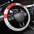 Croatia Checkerboard Steering Wheel Cover Simple Style - Wonder Print Shop