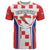 Custom Croatia Checkerboard T Shirt Simple Style - Wonder Print Shop