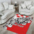 Personalized Croatia Leopard Heads Area Rug With Iris - Wonder Print Shop