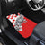 Personalized Croatia Leopard Heads Car Mats With Iris - Wonder Print Shop