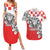 Personalized Croatia Leopard Heads Couples Matching Summer Maxi Dress and Hawaiian Shirt With Iris - Wonder Print Shop