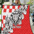 Personalized Croatia Leopard Heads Quilt With Iris