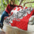 Personalized Croatia Leopard Heads Quilt With Iris