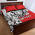 Personalized Croatia Leopard Heads Quilt Bed Set With Iris - Wonder Print Shop