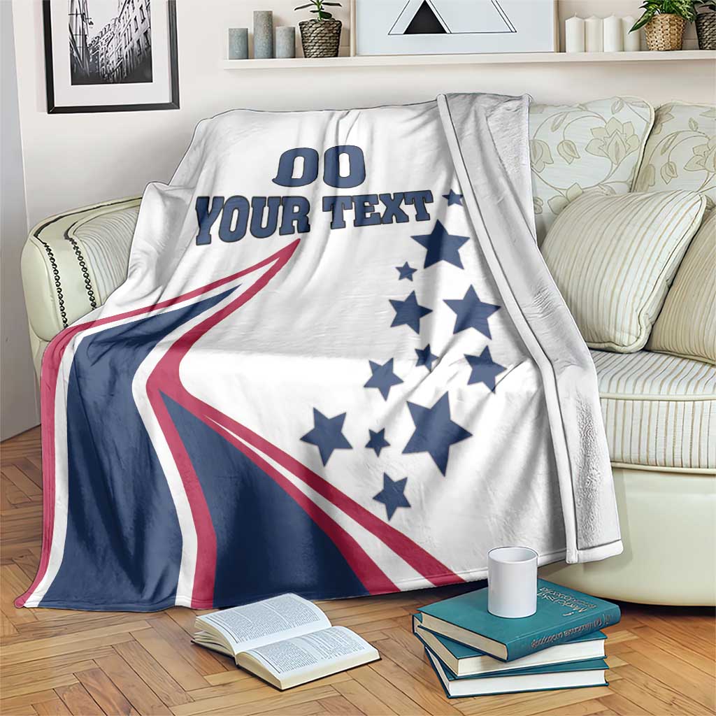 Custom USA Summer Sport 2024 Blanket Eiffel Tower 2024