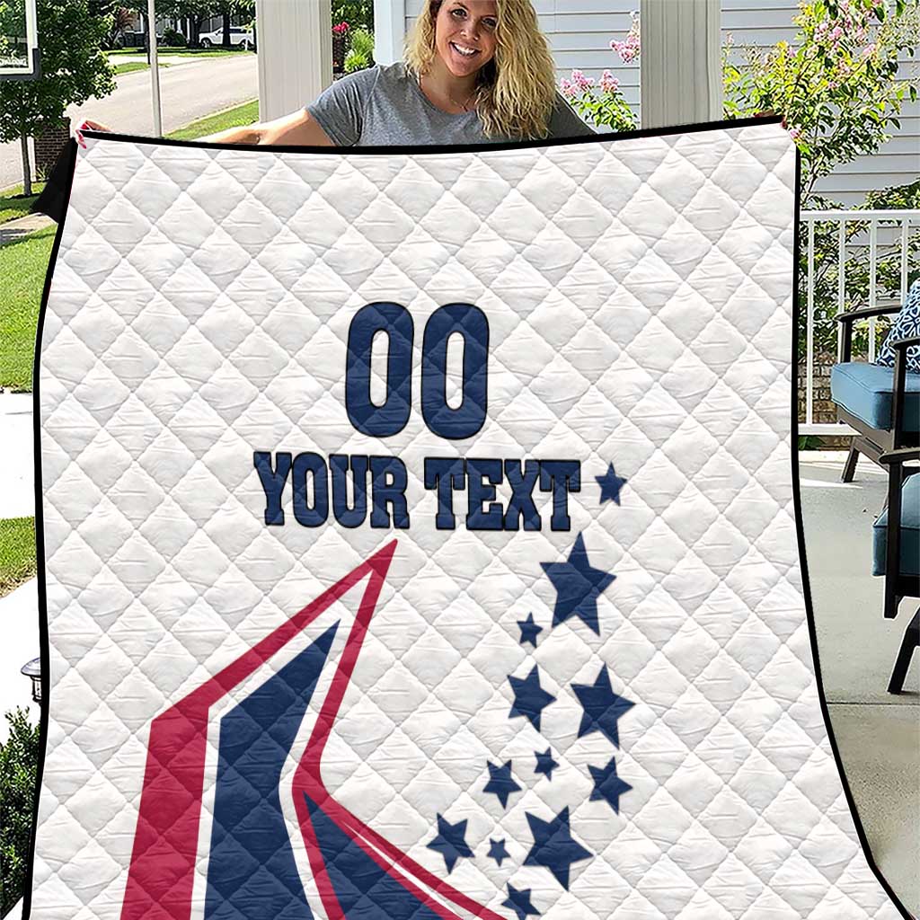 Custom USA Summer Sport 2024 Quilt Eiffel Tower 2024