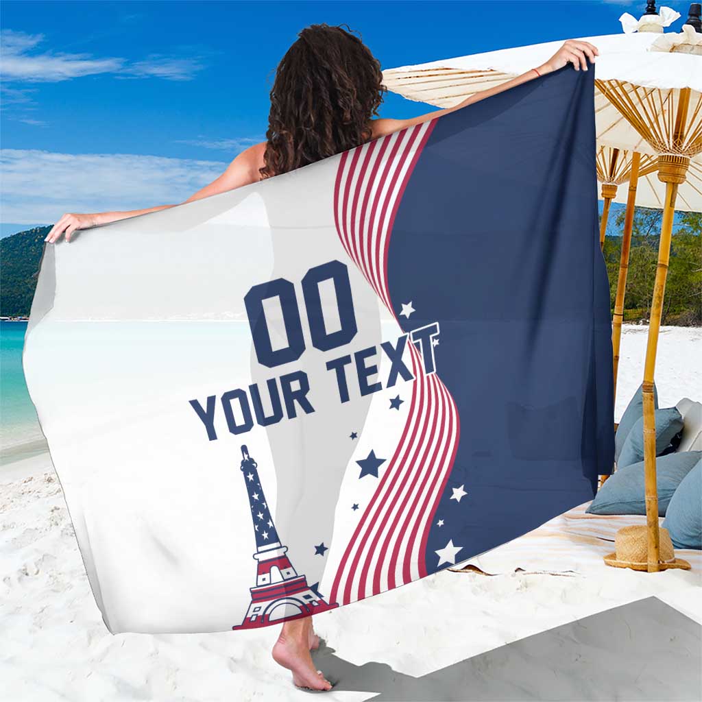 Custom USA Summer Sport 2024 Sarong Flag Of The United States - Wonder Print Shop