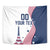 Custom USA Summer Sport 2024 Tapestry Flag Of The United States