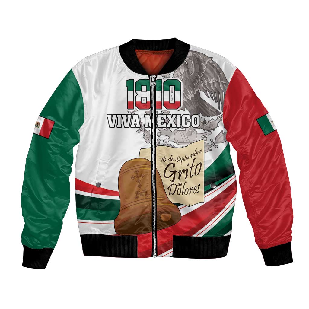 Custom Mexico Independence Day Bomber Jacket El Grito De Independencia - Wonder Print Shop