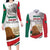 Custom Mexico Independence Day Couples Matching Long Sleeve Bodycon Dress and Long Sleeve Button Shirt El Grito De Independencia