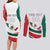 Custom Mexico Independence Day Couples Matching Long Sleeve Bodycon Dress and Long Sleeve Button Shirt El Grito De Independencia