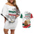 Custom Mexico Independence Day Couples Matching Off Shoulder Short Dress and Hawaiian Shirt El Grito De Independencia