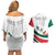 Custom Mexico Independence Day Couples Matching Off Shoulder Short Dress and Hawaiian Shirt El Grito De Independencia