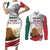 Custom Mexico Independence Day Couples Matching Short Sleeve Bodycon Dress and Long Sleeve Button Shirt El Grito De Independencia