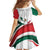 Custom Mexico Independence Day Family Matching Long Sleeve Bodycon Dress and Hawaiian Shirt El Grito De Independencia