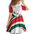 Custom Mexico Independence Day Family Matching Off Shoulder Maxi Dress and Hawaiian Shirt El Grito De Independencia