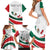 Custom Mexico Independence Day Family Matching Short Sleeve Bodycon Dress and Hawaiian Shirt El Grito De Independencia