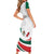 Custom Mexico Independence Day Family Matching Short Sleeve Bodycon Dress and Hawaiian Shirt El Grito De Independencia