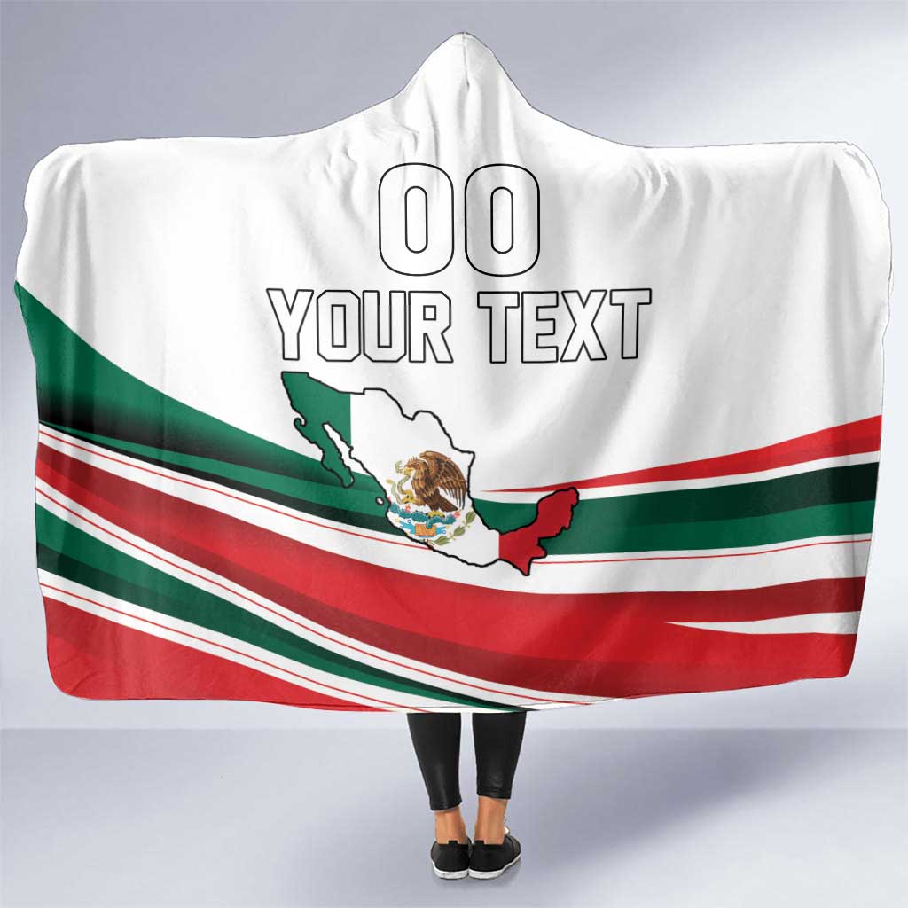 Custom Mexico Independence Day Hooded Blanket El Grito De Independencia