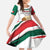 Custom Mexico Independence Day Kid Short Sleeve Dress El Grito De Independencia