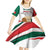 Custom Mexico Independence Day Kid Short Sleeve Dress El Grito De Independencia