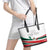 Custom Mexico Independence Day Leather Tote Bag El Grito De Independencia