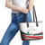 Custom Mexico Independence Day Leather Tote Bag El Grito De Independencia