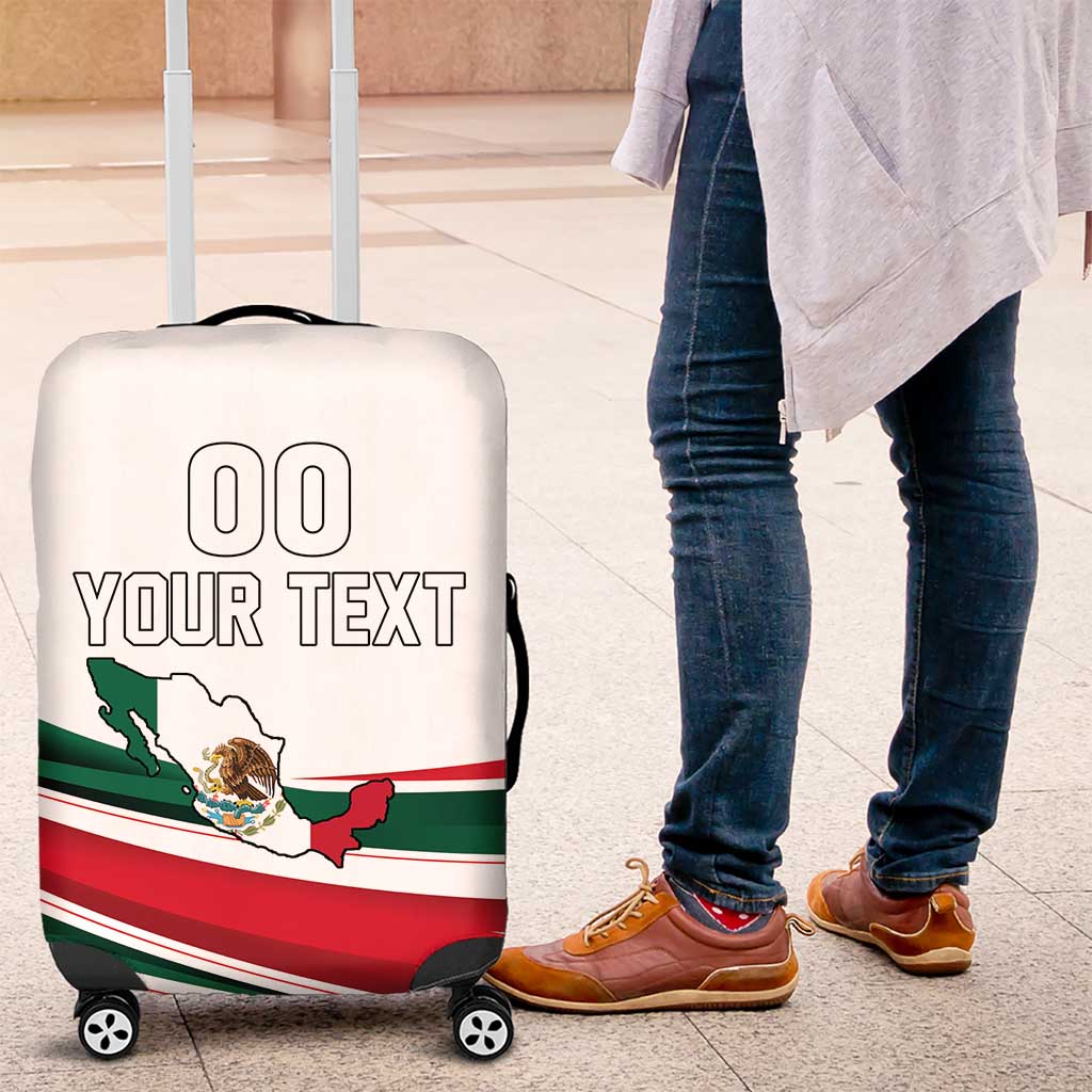 Custom Mexico Independence Day Luggage Cover El Grito De Independencia - Wonder Print Shop