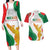 Custom Mexico Independence Day Couples Matching Long Sleeve Bodycon Dress and Hawaiian Shirt Monumento A La Independencia