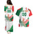 Custom Mexico Independence Day Couples Matching Puletasi and Hawaiian Shirt Monumento A La Independencia