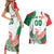 Custom Mexico Independence Day Couples Matching Short Sleeve Bodycon Dress and Hawaiian Shirt Monumento A La Independencia