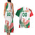 Custom Mexico Independence Day Couples Matching Tank Maxi Dress and Hawaiian Shirt Monumento A La Independencia