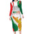 Custom Mexico Independence Day Family Matching Long Sleeve Bodycon Dress and Hawaiian Shirt Monumento A La Independencia