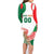 Custom Mexico Independence Day Family Matching Long Sleeve Bodycon Dress and Hawaiian Shirt Monumento A La Independencia