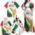 Custom Mexico Independence Day Family Matching Off Shoulder Maxi Dress and Hawaiian Shirt Monumento A La Independencia