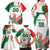 Custom Mexico Independence Day Family Matching Off Shoulder Maxi Dress and Hawaiian Shirt Monumento A La Independencia