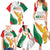 Custom Mexico Independence Day Family Matching Summer Maxi Dress and Hawaiian Shirt Monumento A La Independencia