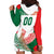 Custom Mexico Independence Day Hoodie Dress Monumento A La Independencia - Wonder Print Shop