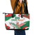 Custom Mexico Independence Day Leather Tote Bag Monumento A La Independencia