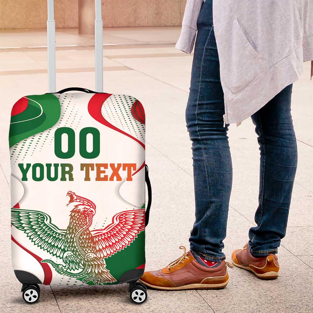 Custom Mexico Independence Day Luggage Cover Monumento A La Independencia - Wonder Print Shop