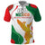 Custom Mexico Independence Day Polo Shirt Monumento A La Independencia - Wonder Print Shop