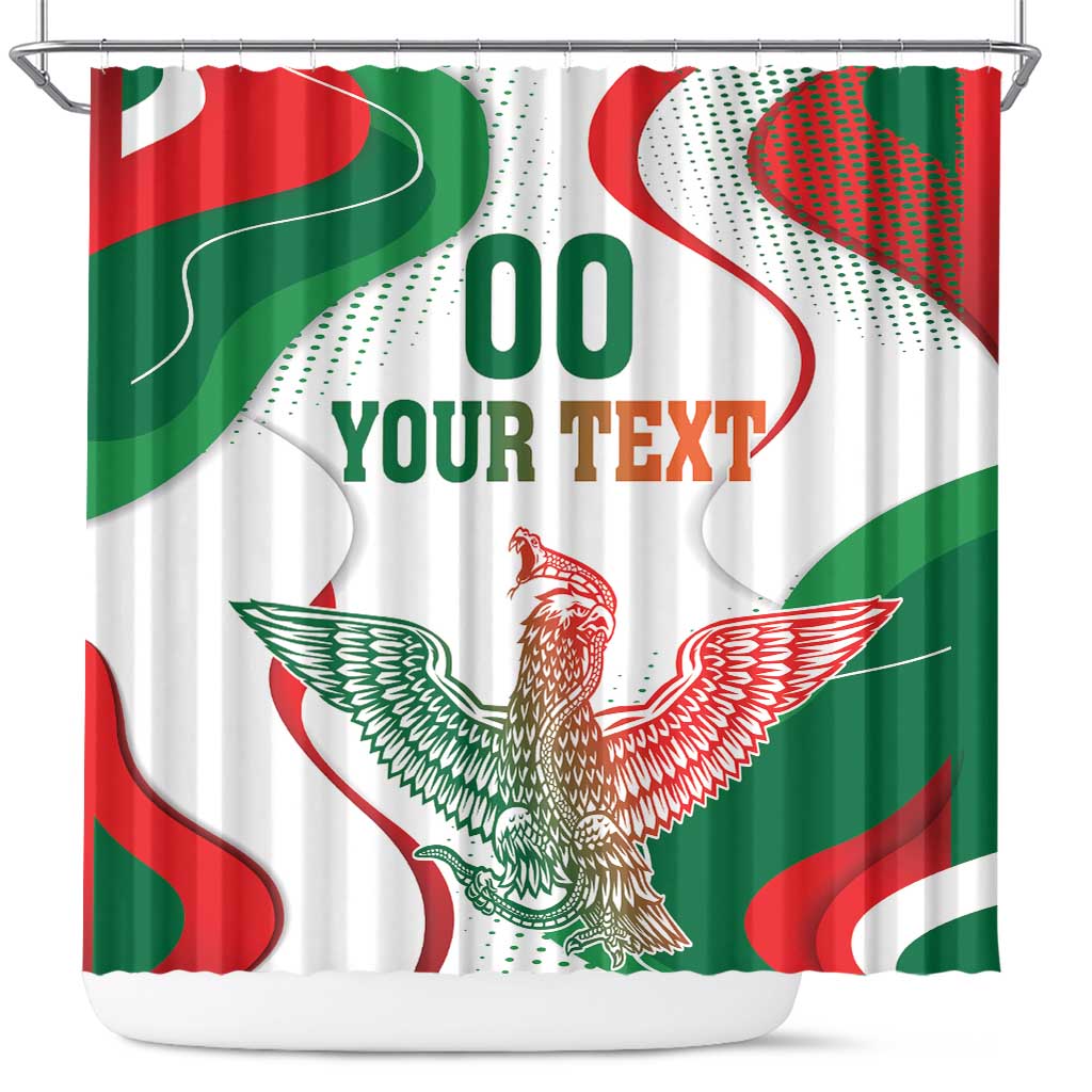 Custom Mexico Independence Day Shower Curtain Monumento A La Independencia