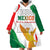 Custom Mexico Independence Day Wearable Blanket Hoodie Monumento A La Independencia - Wonder Print Shop