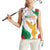 Custom Mexico Independence Day Women Sleeveless Polo Shirt Monumento A La Independencia - Wonder Print Shop