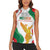 Custom Mexico Independence Day Women Sleeveless Polo Shirt Monumento A La Independencia - Wonder Print Shop