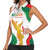 Custom Mexico Independence Day Women Sleeveless Polo Shirt Monumento A La Independencia - Wonder Print Shop