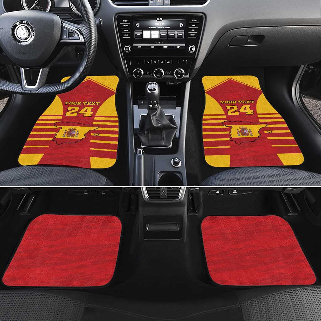 Custom Spain Coat Of Arms Car Mats Sport Style - Wonder Print Shop